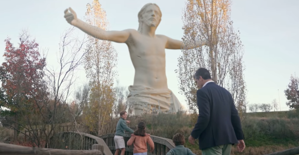 Statue of the Sacred Heart of Jesus in Boadilla del Monte